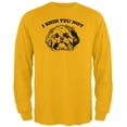 thumbnail image 1 of Old Glory Mens I Shih Tzu Not Long Sleeve Graphic T Shirt, 1 of 6