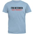 thumbnail image 1 of Old Glory Mens I'm Retired Do It Yourself Short Sleeve Graphic T Shirt, 1 of 6