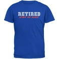 thumbnail image 1 of Old Glory Mens I'm Retired Leave Me Alone Short Sleeve Graphic T Shirt, 1 of 6