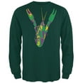 thumbnail image 1 of Old Glory Mens Mardi Gras Crawfish Long Sleeve Graphic T Shirt, 1 of 1