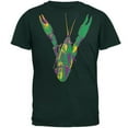 thumbnail image 1 of Old Glory Mens Mardi Gras Crawfish Short Sleeve Graphic T Shirt, 1 of 1