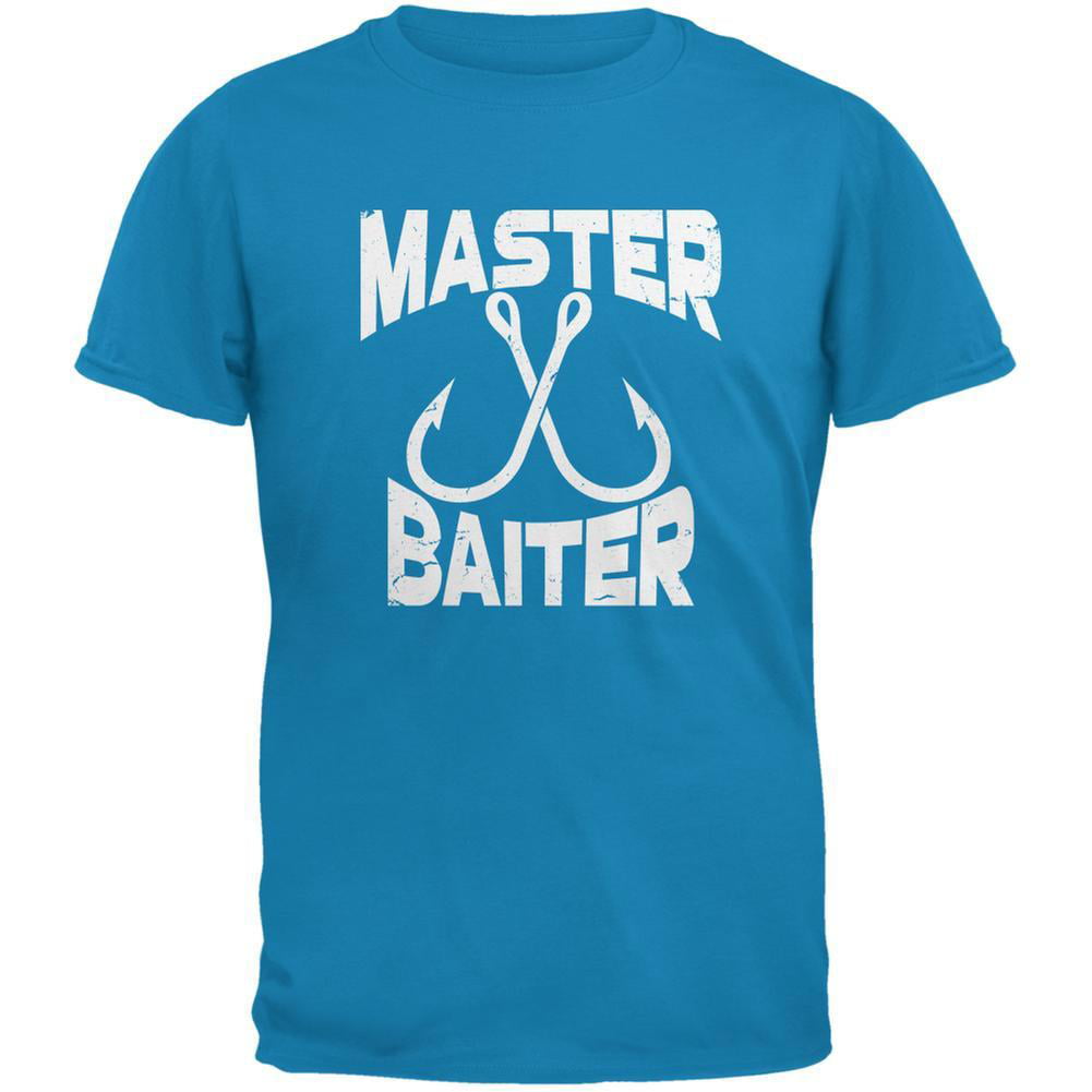 Old Glory Mens Master Baiter Fishing Short Sleeve Graphic T Shirt 