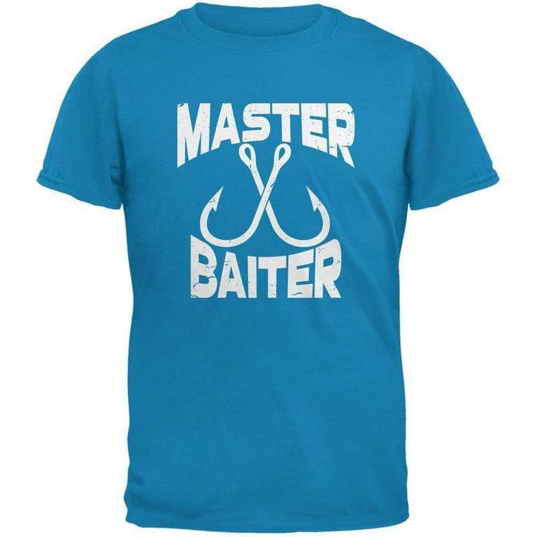 Old Glory Mens Master Baiter Fishing Short Sleeve Graphic T Shirt