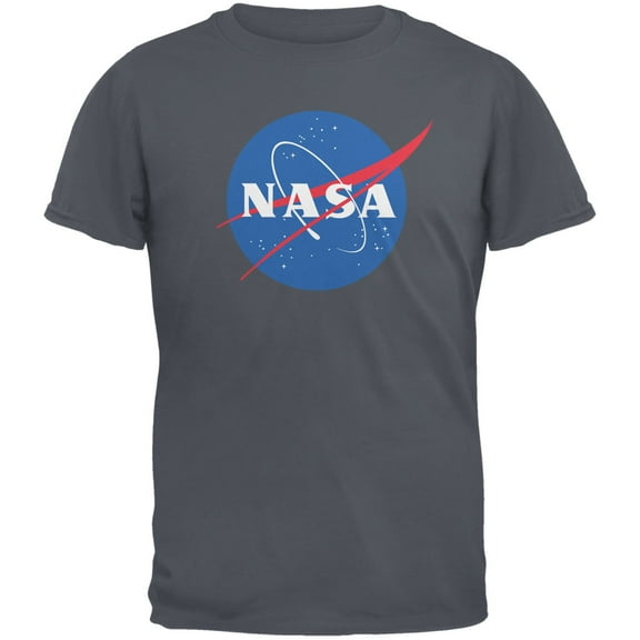 Old Glory Mens NASA Logo Short Sleeve Graphic T Shirt