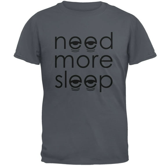 Old Glory Mens Need More Sleep Short Sleeve Graphic T Shirt