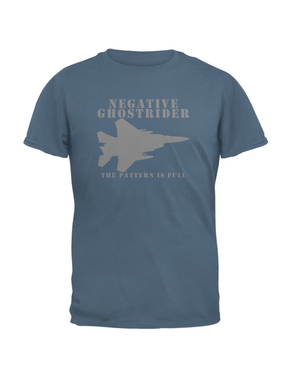 Mens Negative Ghostrider Short Sleeve Graphic T Shirt