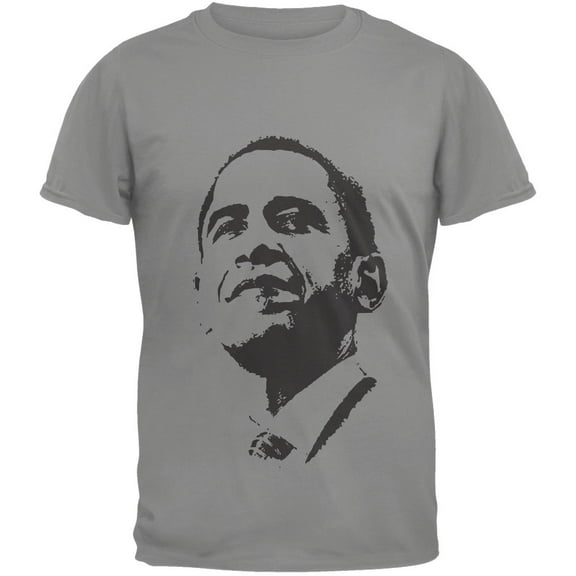 Old Glory Mens Obama Silhouette Short Sleeve Graphic T Shirt