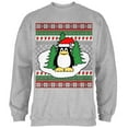 thumbnail image 1 of Old Glory Mens Penguin on Ice Ugly Christmas Sweater Long Sleeve Sweatshirt, 1 of 6