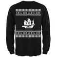 thumbnail image 1 of Old Glory Mens Pirate Ship Ugly Christmas Sweater Long Sleeve T Shirt, 1 of 6