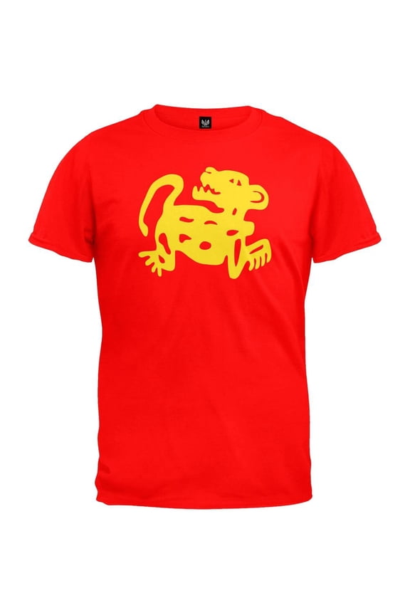 Mens Red Jaguars Costume Short Sleeve Graphic T Shirt
