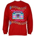 thumbnail image 1 of Old Glory Mens Retro Boombox Music Have a Rockin' Ugly Christmas Sweater Long Sleeve Sweatshirt, 1 of 6