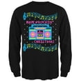 thumbnail image 1 of Old Glory Mens Retro Boombox Music Have a Rockin' Ugly Christmas Sweater Long Sleeve T Shirt, 1 of 6