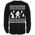 thumbnail image 1 of Old Glory Mens Sasquatch Ugly Christmas Sweater Long Sleeve T Shirt, 1 of 6