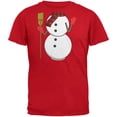 thumbnail image 1 of Old Glory Mens Snowman Body Costume Short Sleeve T Shirt, 1 of 6