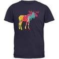thumbnail image 1 of Old Glory Mens Splatter Moose Short Sleeve Graphic T Shirt, 1 of 6