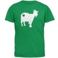 thumbnail image 1 of Old Glory Mens St. Patrick's Day Silhouette Goat Short Sleeve Graphic T Shirt, 1 of 6