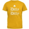 thumbnail image 1 of Old Glory Mens St. Patricks Day Dilly Dilly Shamrock Short Sleeve Graphic T Shirt, 1 of 5