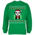 thumbnail image 1 of Old Glory Mens Ugly Christmas Sweater Panda Long Sleeve Sweatshirt, 1 of 5