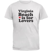 Old Glory Mens Virginia Beach Is For Lovers Short Sleeve Graphic T Shirt