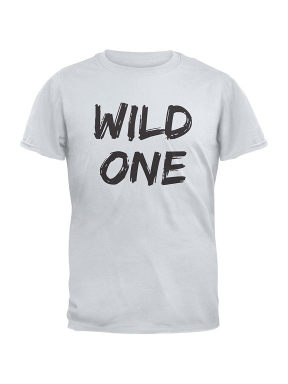 Mens Wild One Short Sleeve Graphic T Shirt