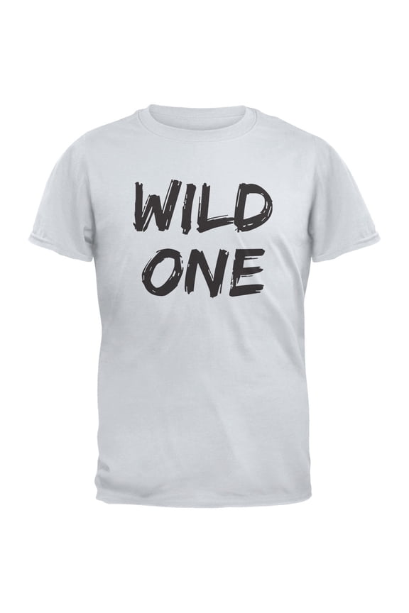 Mens Wild One Short Sleeve Graphic T Shirt