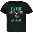 thumbnail image 1 of Old Glory Toddler Fly Like an Eagle Flying Football Short Sleeve Graphic T Shirt, 1 of 6