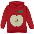 thumbnail image 1 of Old Glory Toddler Halloween Apple Slice Costume Long Sleeve Hoodie, 1 of 6