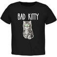 thumbnail image 1 of Old Glory Toddler Halloween Bad Kitty Cat Ghost Short Sleeve T Shirt, 1 of 6