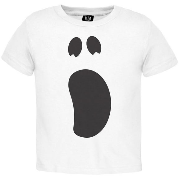 Old Glory Toddler Halloween Ghost Face 2 Costume Short Sleeve Graphic T Shirt