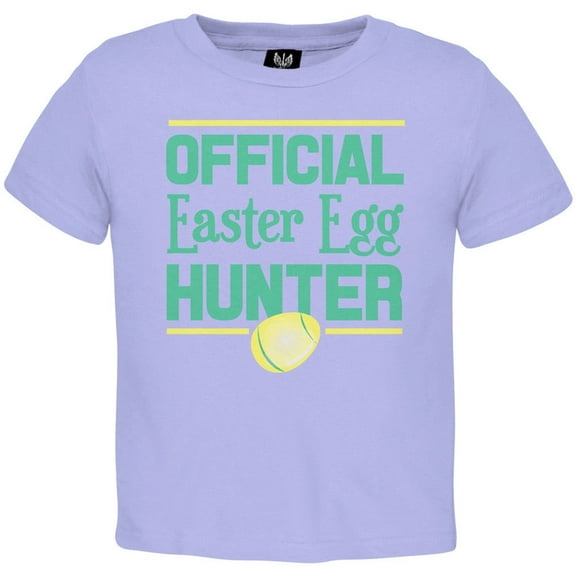 Old Glory Toddler Official Easter Egg Hunter Short Sleeve Graphic T Shirt