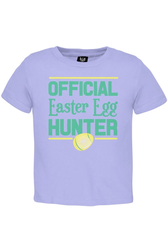 Toddler Official Easter Egg Hunter Short Sleeve Graphic T Shirt