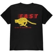Old Glory Youth Fast Like A Cheetah Short Sleeve Graphic T Shirt