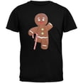 thumbnail image 1 of Old Glory Youth Ginger Bread Man With Candy Cane Crutch Short Sleeve T Shirt, 1 of 6