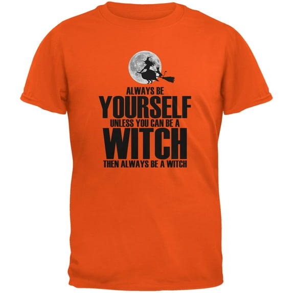 Old Glory Youth Halloween Always Be Yourself Witch Short Sleeve T Shirt
