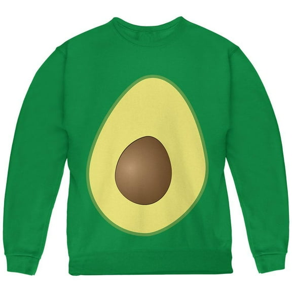 Old Glory Youth Halloween Avocado Costume Long Sleeve Sweatshirt