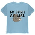 thumbnail image 1 of Old Glory Youth Sloth My Spirit Animal Short Sleeve Graphic T Shirt, 1 of 6