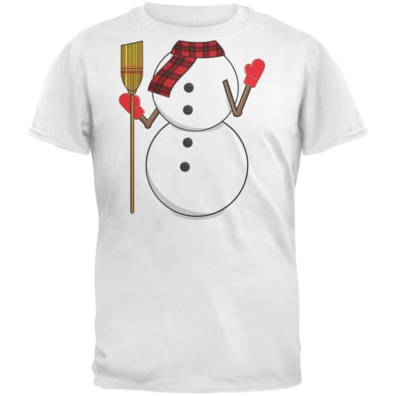 Old Glory Youth Snowman Body Costume Short Sleeve T Shirt