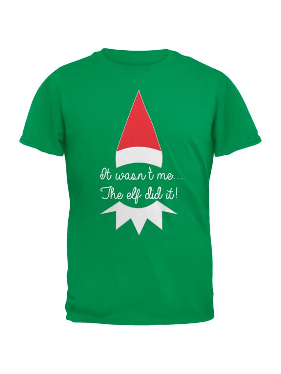 Old Glory Youth The Elf Did It Short Sleeve T Shirt