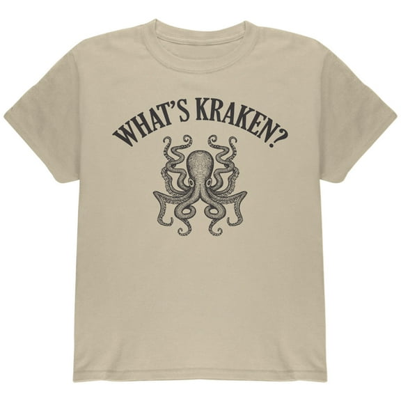 Old Glory Youth What's Kraken? Short Sleeve Graphic T Shirt