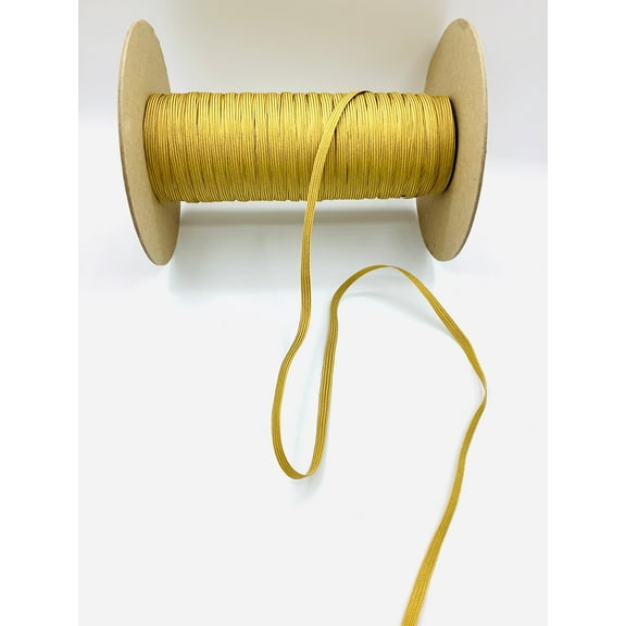 Old Gold 1/4" Middy Braid
