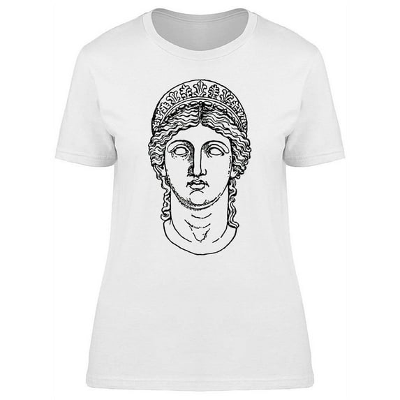 Old Grecian Female Sculpture T-Shirt Women -Image by Shutterstock, Female Medium