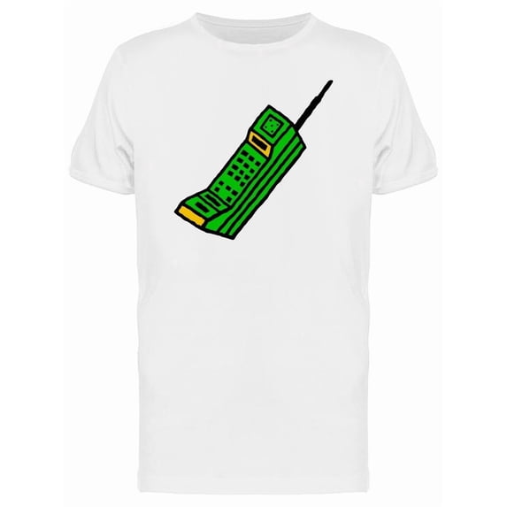 Old Green Phone Cartoon Tee Men's -Image by Shutterstock