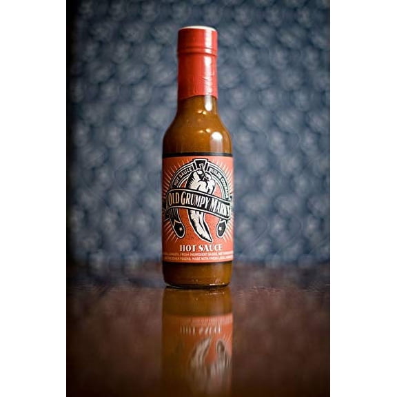 Old Grumpy Marks, Hot Sauce, 5 ounce