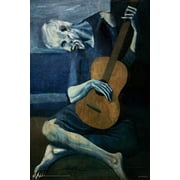 Old Guitarist by Pablo Picasso Poster 24" x 36"