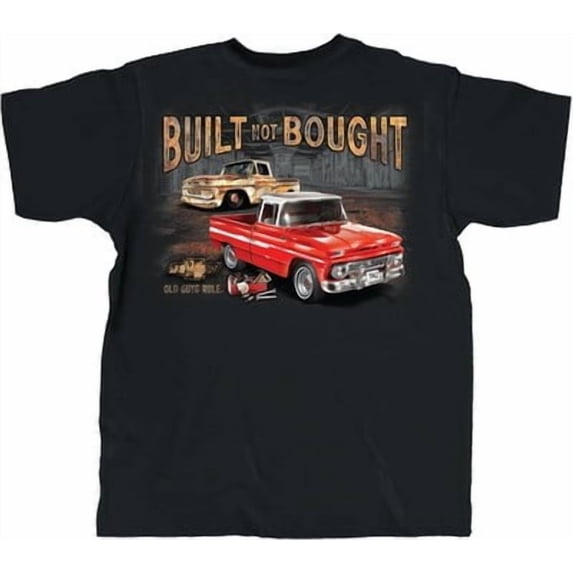 Old Guys Rule Men Car Built Not Bought Graphic Antique T-Shirt BLACK Unisex S-5XL Hot Trending Shirt, Vintage Birthday Gift