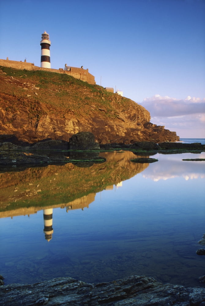 Old Head Of Kinsale County Cork Ireland Lighthouse On Cliff Canvas Art - Richard Cummins Design Pics (24 x 36)