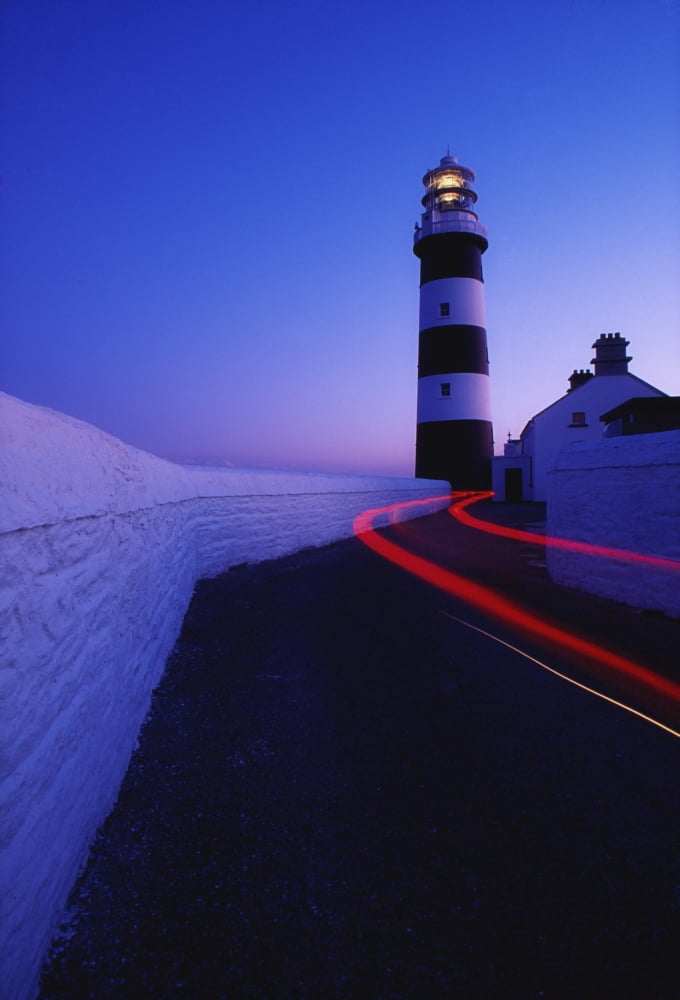 Old Head Of Kinsale Kinsale County Cork Ireland Road To Lighthouse Canvas Art - Richard Cummins Design Pics (24 x 36)