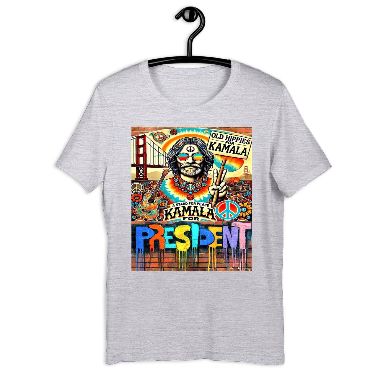 Old Hippies For Kamala A Stand For Peace Kamala For President Shirt