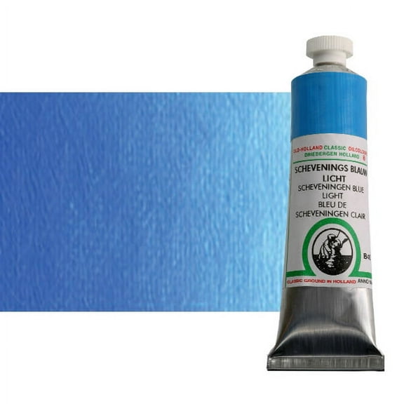 Old Holland Classic Oil Color 40 ml Tube - Scheveningen Blue Light