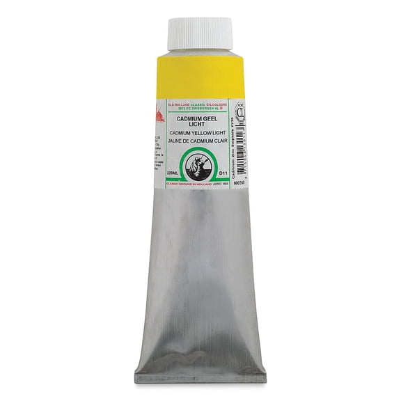 Old Holland Classic Oil Color - Cadmium Yellow Light, 125 ml tube